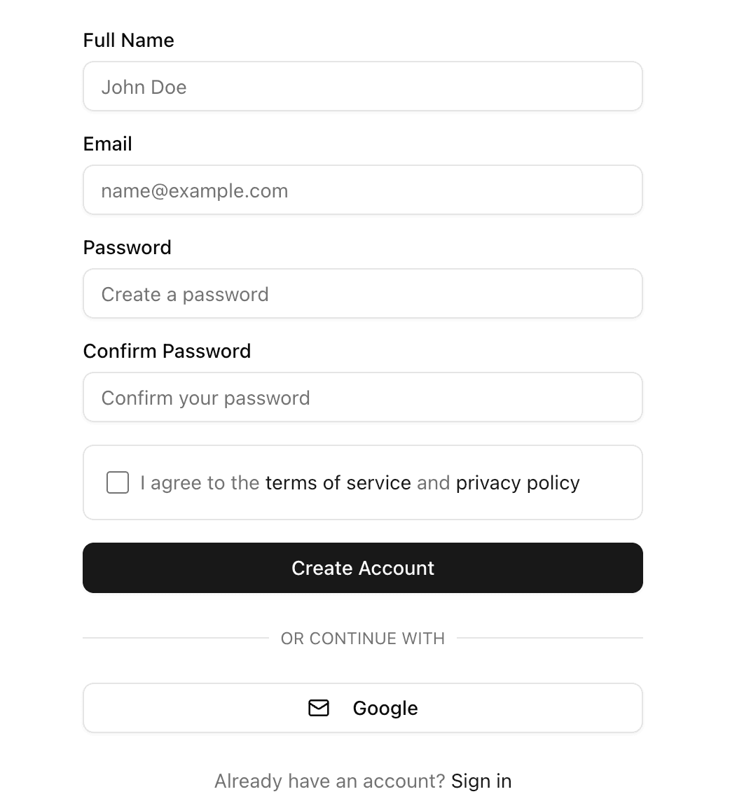 Authentication Preview