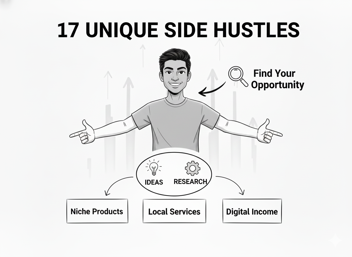 17 Unique Side Hustles Nobody Talks About (But Should)