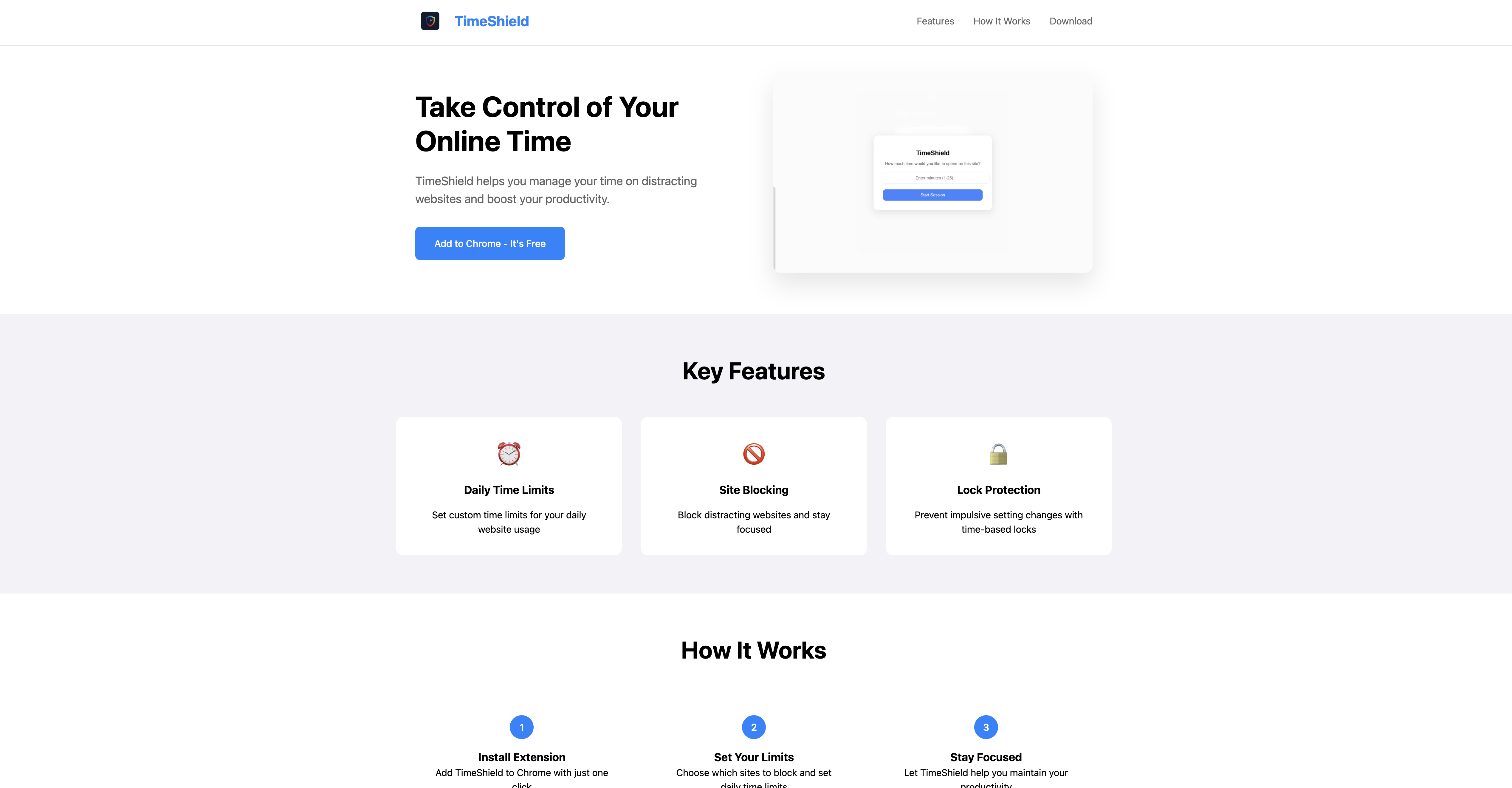 TimeShield screenshot